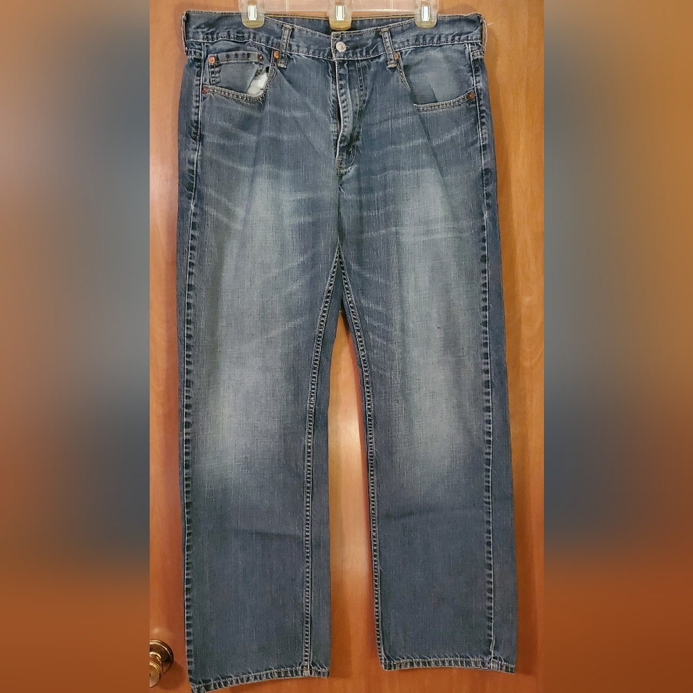 Mens Levi Blue Jeans